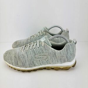 Skechers Womens Light Blue Size 10 Skech-Air Memory Foam Running Athletic Shoes